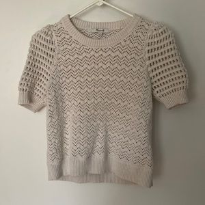 Cute crochet T-shirt! Only worn a few times, but it’s too small for me now!